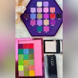 Luxury makeup set GIFT- Jeffree Star - Blood lust, artistry singles, Huda Beauty
